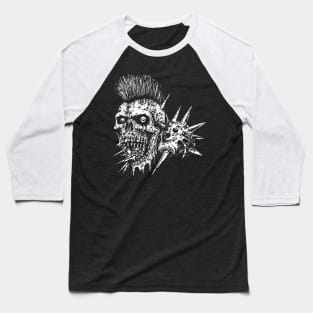 PUNK SKULL Baseball T-Shirt